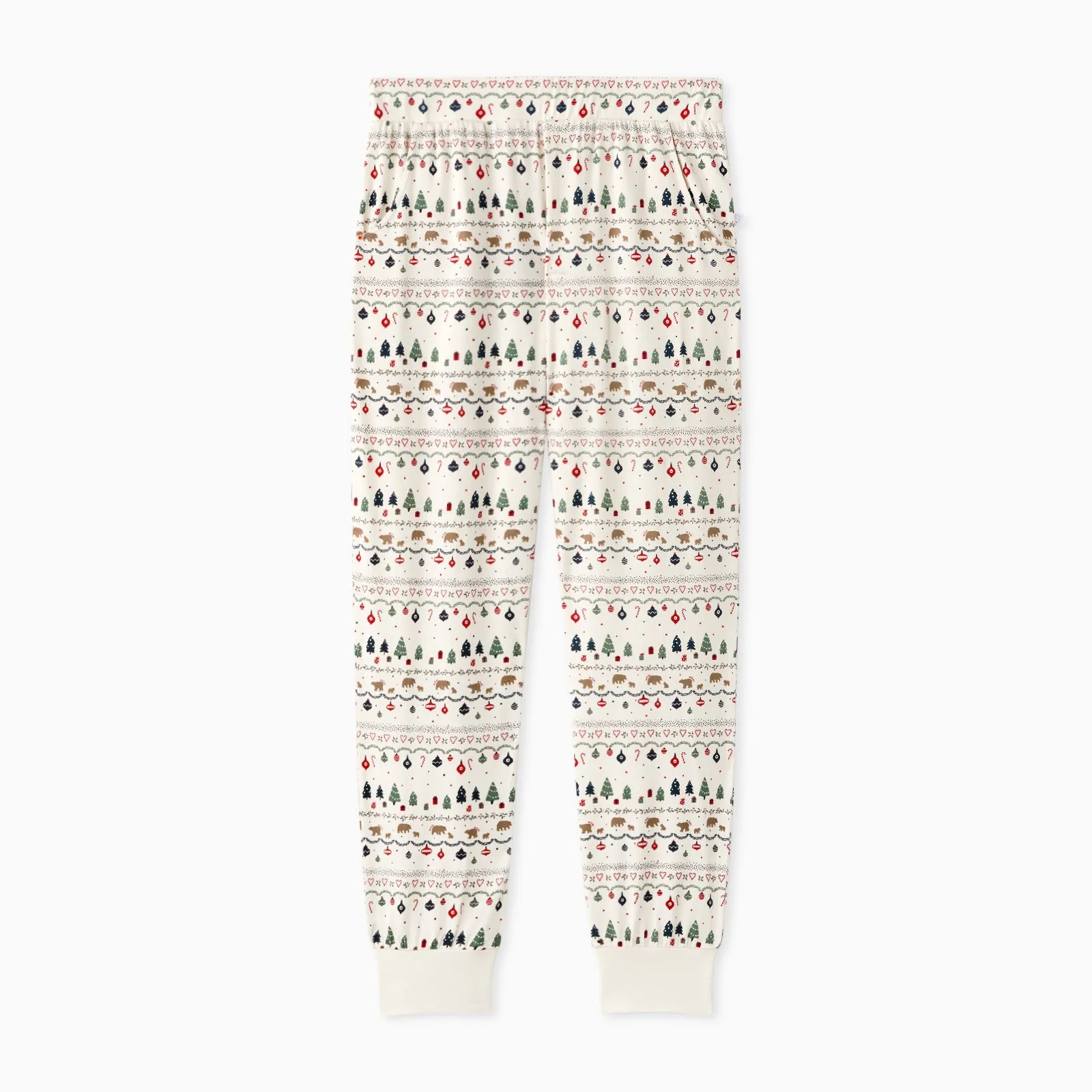 Men's Festive Fair Isle Pajama Bottoms