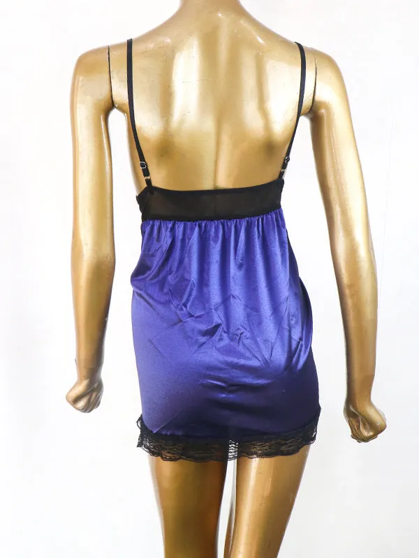 Navy Blue - Short Nighty For Women WSN02