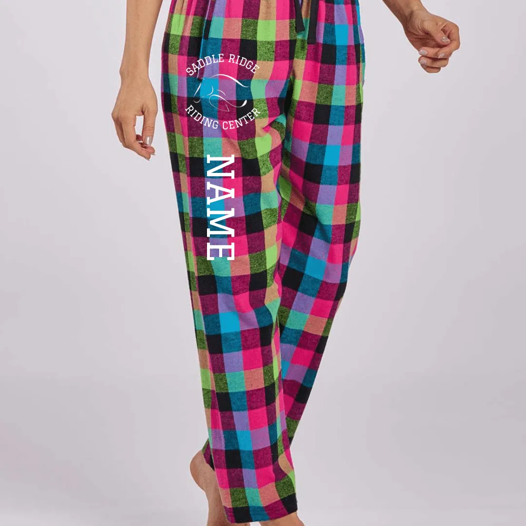 SRRC Flannel Pajama Bottoms: Juniors/Adults