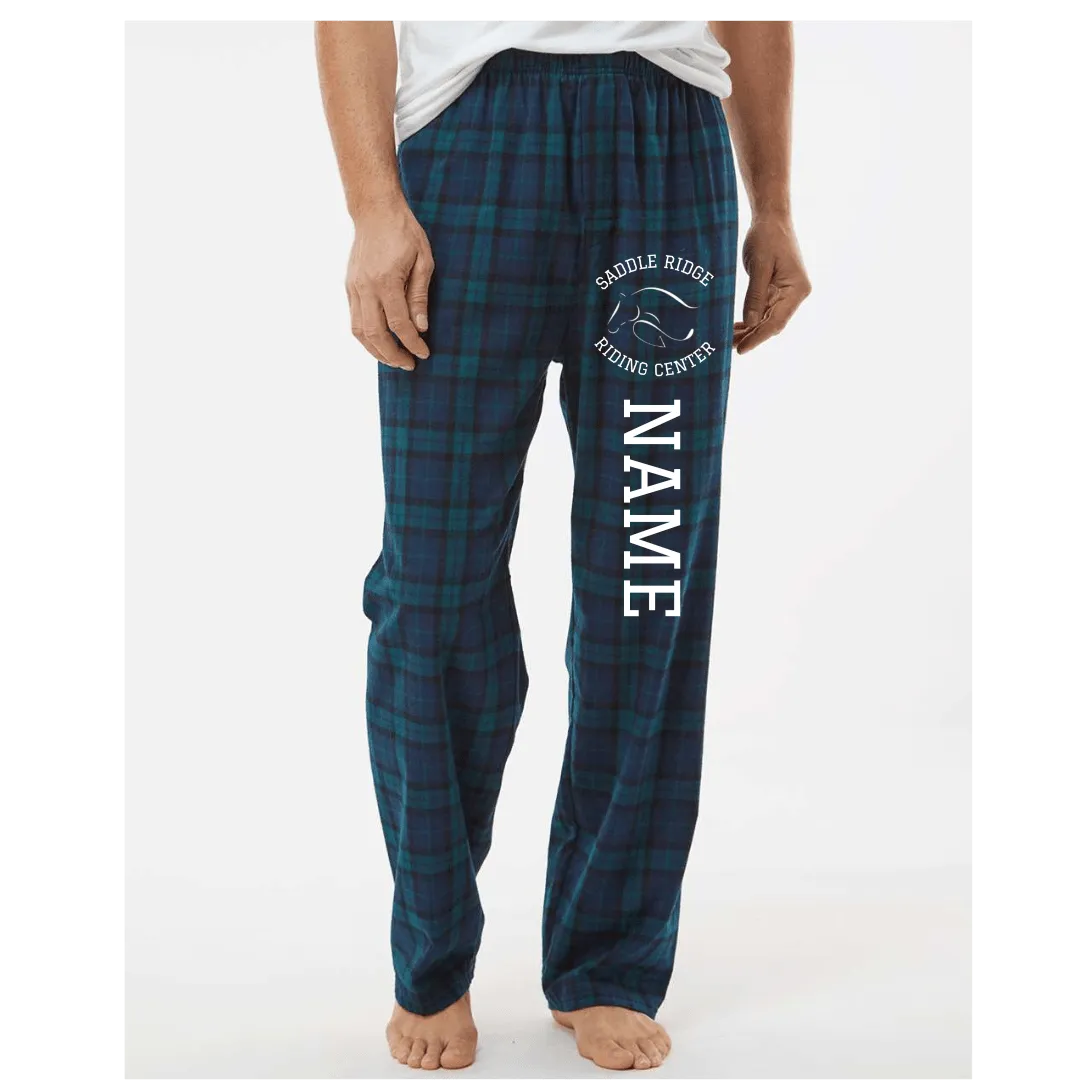 SRRC Flannel Pajama Bottoms: Juniors/Adults
