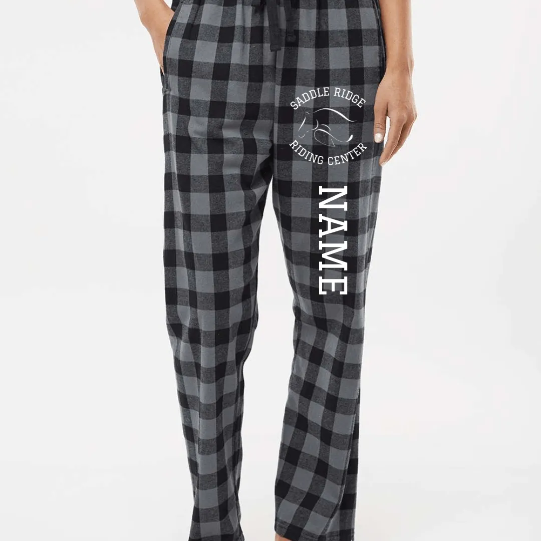 SRRC Flannel Pajama Bottoms: Juniors/Adults
