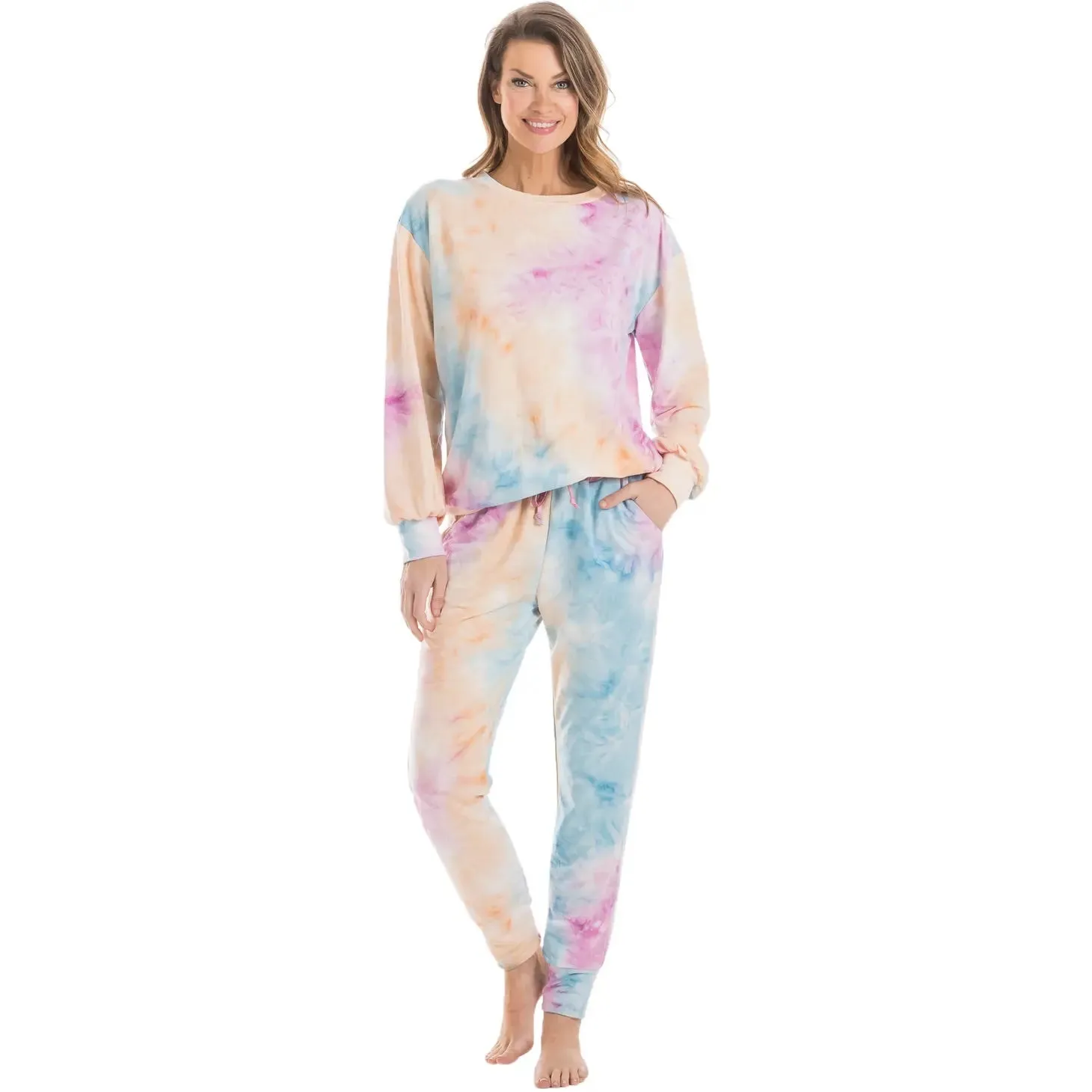 Tie Dye Loungewear Pants Set