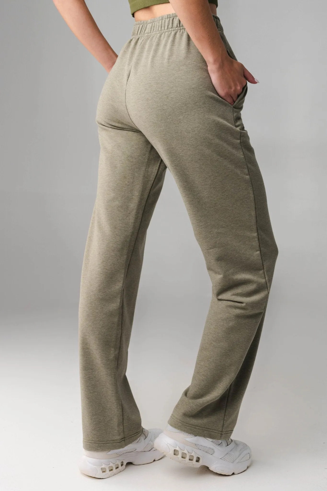 Vitality Studio Trouser - Matcha Marl