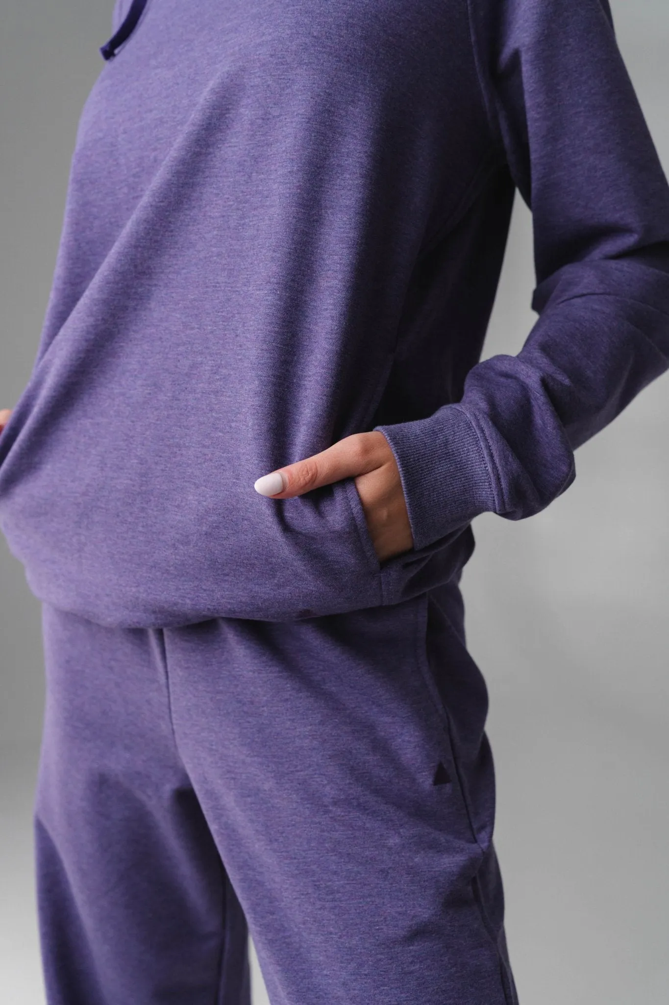 Vitality Studio Uni Hoodie - Violet Marl