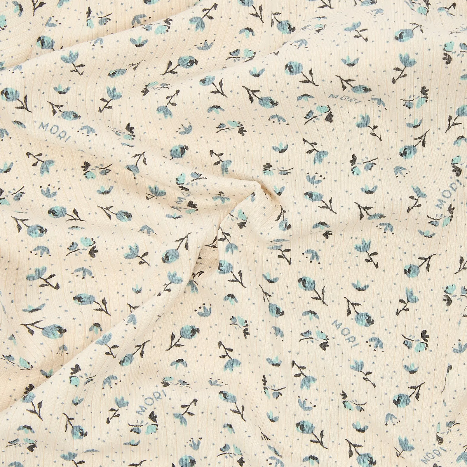 Women's Floral Ribbed Short Pajamas